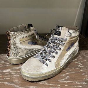 Golden Goose High Top Slides